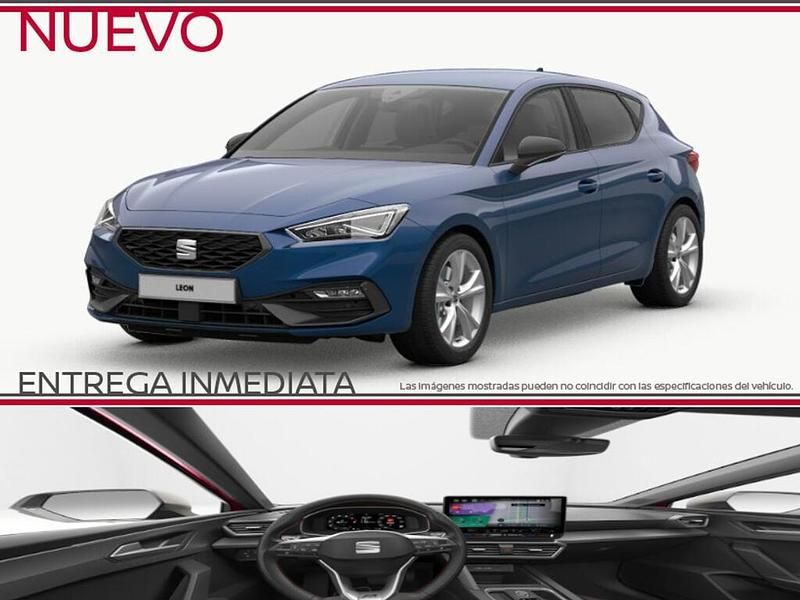 Azul Nuevo 2025 Seat Leon FR Berlina | 25.770 € (Precio justo) - Imagen 1/3