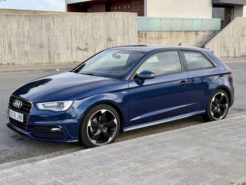 Azul Usado 2015 Audi A3 S-Line Utilitario | 15.200 € (Buen precio) - Imagen 1/4