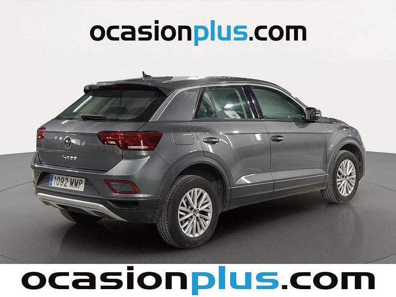 Usado VW T-Roc 110 CV (80 kW) 2024 Gris SUV