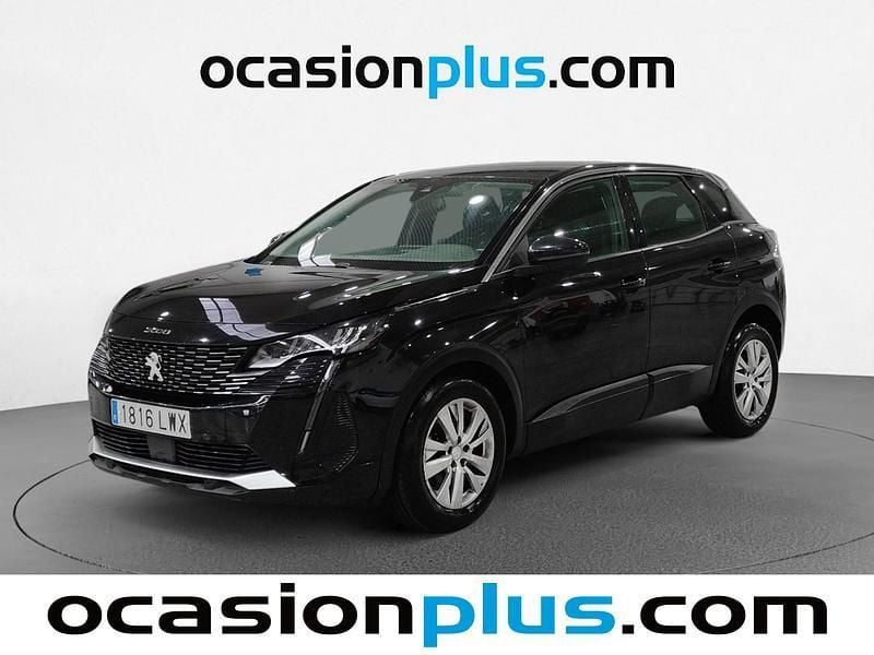 Negro Usado 2022 Peugeot 3008 Active SUV | 16.719 € (Buen precio) - Imagen 1/4