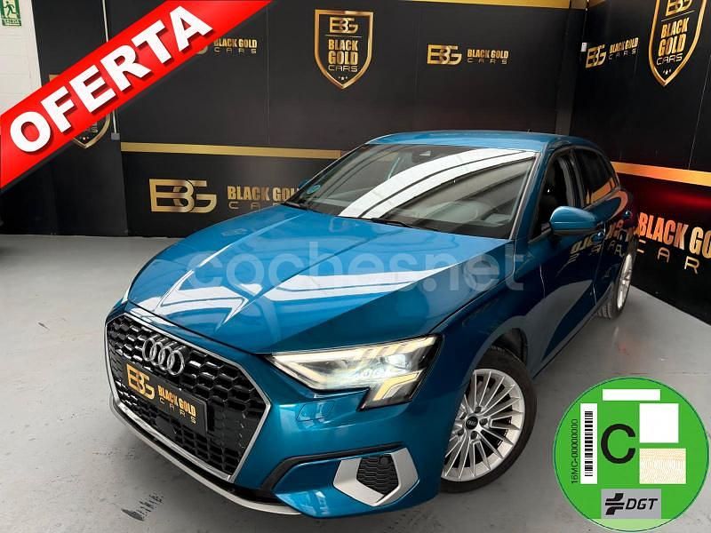 Azul Usado 2021 Audi A3 Advanced Plus Berlina | 20.990 € (Super precio) - Imagen 1/4