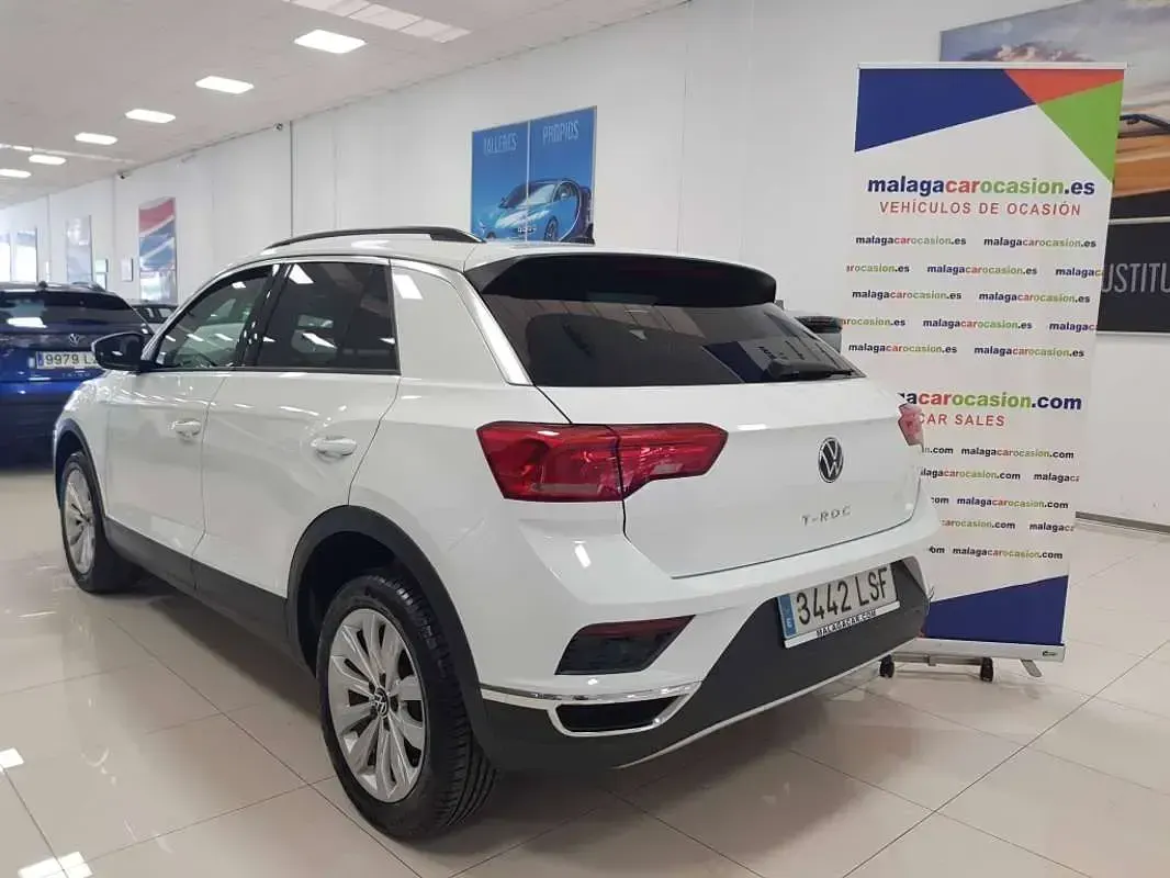 Usado VW T-Roc Advance 150 CV (110 kW) 2021 Blanco SUV