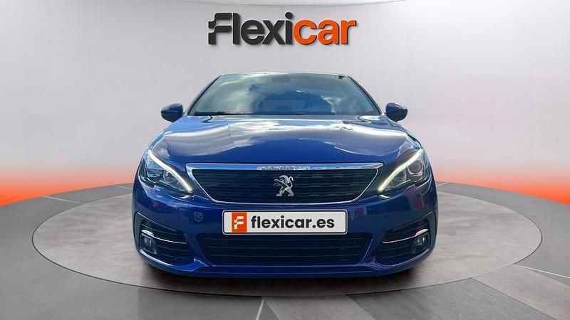 Usado Peugeot 308 Style 131 CV (96 kW) 2020 Azul Utilitario