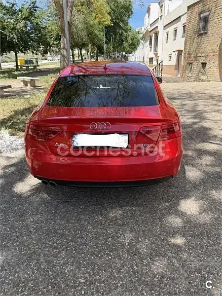 Usado Audi A5 Sportback S-Line 190 CV (139 kW) 2015 Rojo Utilitario