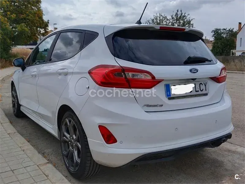 Usado Ford Fiesta ST-Line 100 CV (73 kW) 2020 Blanco Utilitario