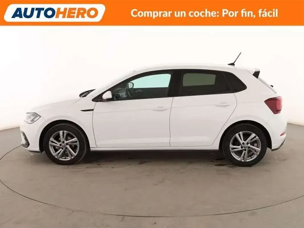 Usado VW Polo R-line 95 CV (69 kW) 2021 Blanco Utilitario