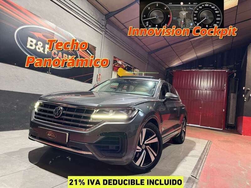 Gris Usado 2020 VW Touareg R-line SUV | 35.000 € - Imagen 1/4