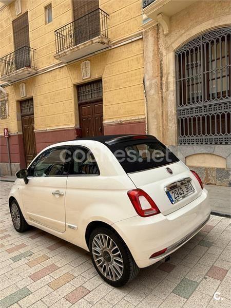 Blanco Usado 2016 Fiat 500C Lounge Descapotable | 8250 € (Precio justo) - Imagen 1/4