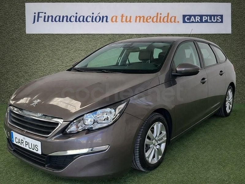 Usado Peugeot 308 SW Business-Line 120 CV (88 kW) 2014 Gris / plata Familiar