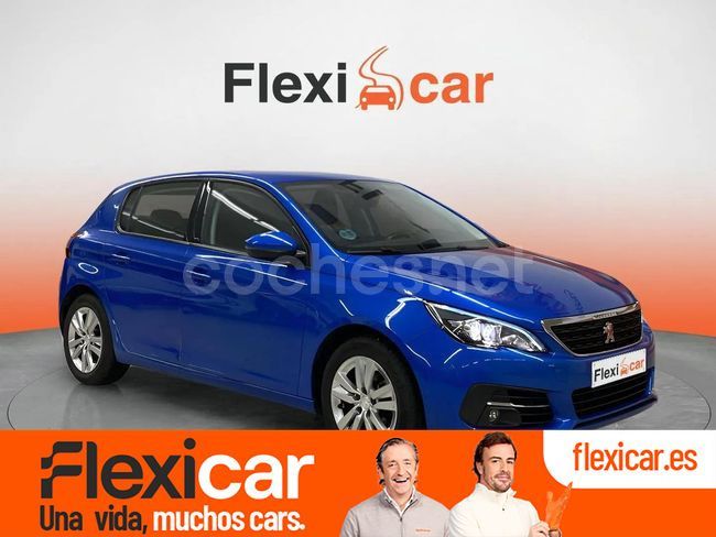 Azul Usado 2021 Peugeot 308 Active Berlina | 11.790 € (Precio justo) - Imagen 1/4