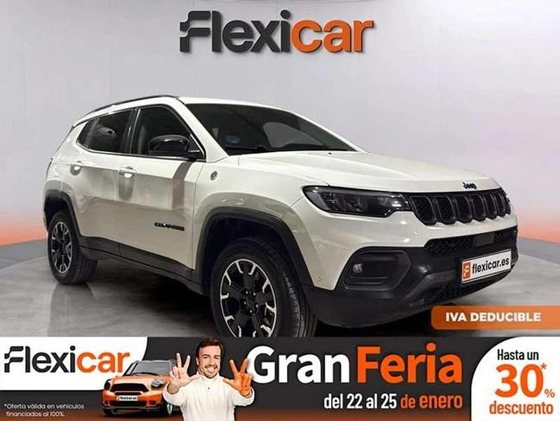 Blanco Usado 2022 Jeep Compass SUV | 17.490 € (Super precio) - Imagen 1/4