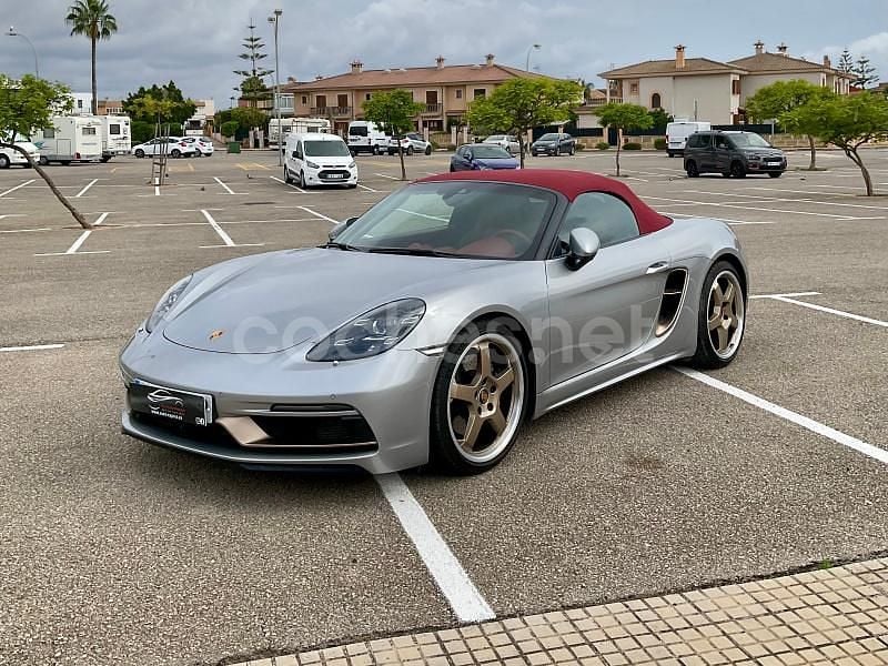 Gris / plata Usado 2021 Porsche 718 Boxster GTS Descapotable | 117.900 € - Imagen 1/4