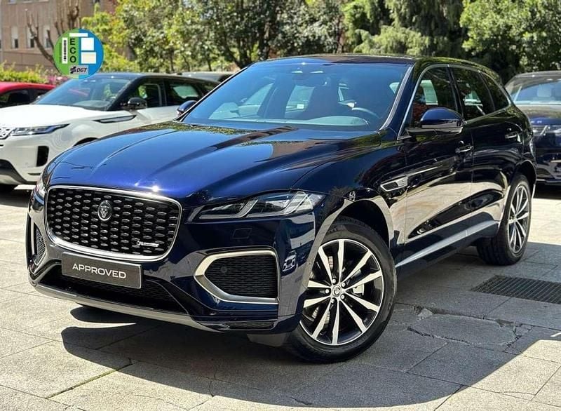 Azul Usado 2025 Jaguar F-Pace R-Dynamic SUV | 64.495 € - Imagen 1/4