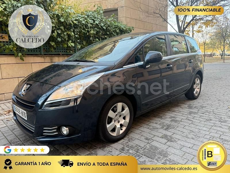 Negro Usado 2012 Peugeot 5008 Active Monovolumen | 4999 € (Precio justo) - Imagen 1/4