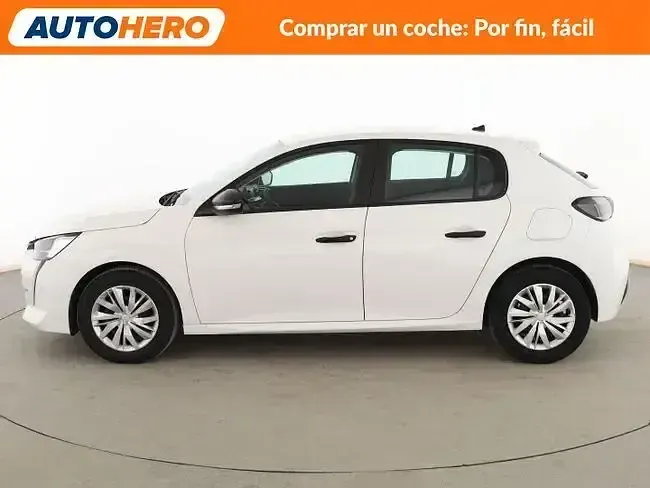 Usado Peugeot 208 75 CV (55 kW) 2020 Blanco Utilitario