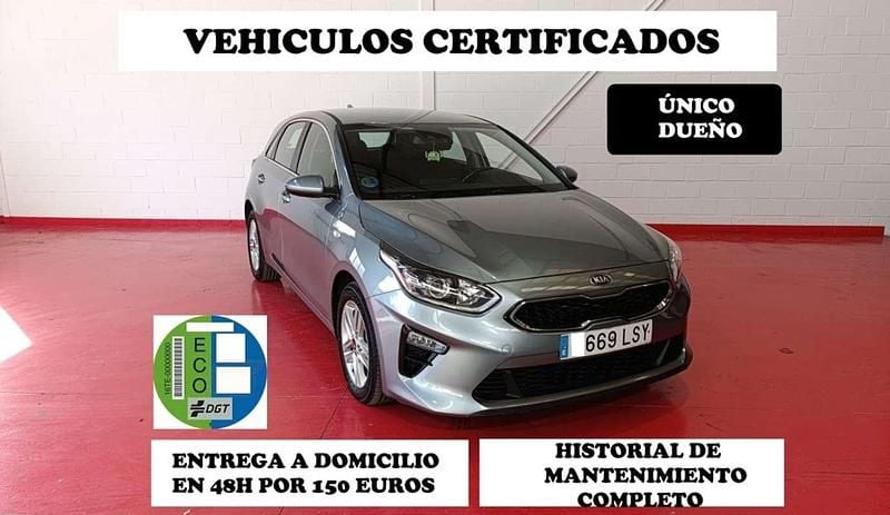 Azul Usado 2021 Kia Ceed Utilitario | 14.500 € (Precio justo) - Imagen 1/4