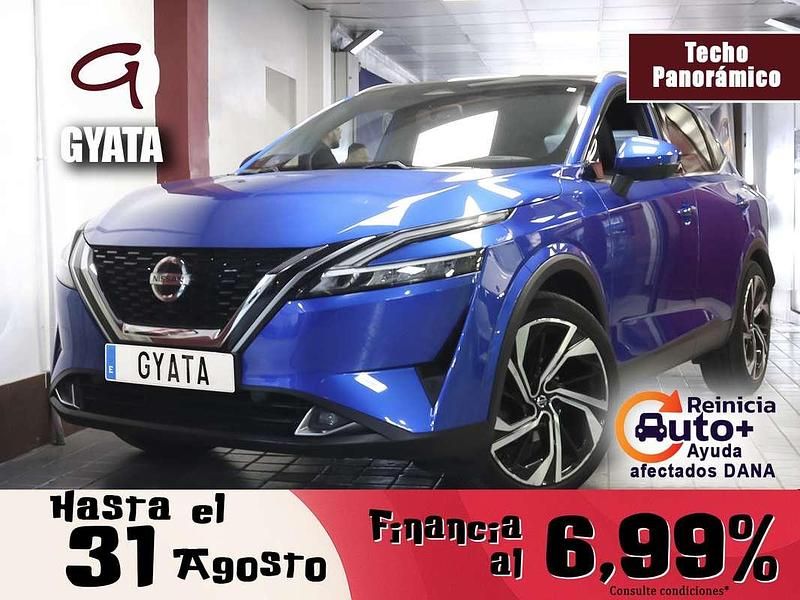 Azul Usado 2022 Nissan Qashqai Tekna+ SUV | 23.990 € (Super precio) - Imagen 1/4
