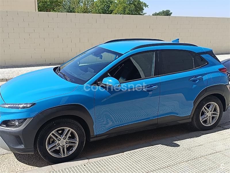 Azul Usado 2021 Hyundai Kona SUV | 16.500 € (Precio justo) - Imagen 1/4