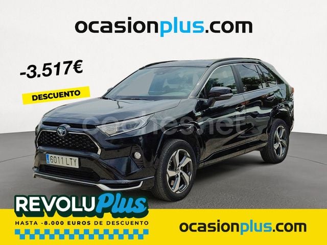Negro Usado 2021 Toyota RAV4 Hybrid Advance SUV | 38.690 € (Precio justo) - Imagen 1/4