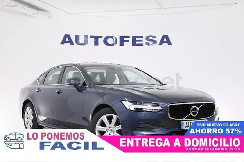 Usado Volvo S90 Momentum 150 CV (110 kW) 2020 Azul Berlina