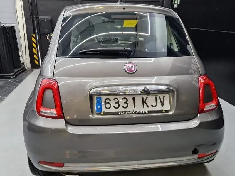 Usado Fiat 500 Lounge 69 HP (50 kW) 2018 Cinzento Sedan