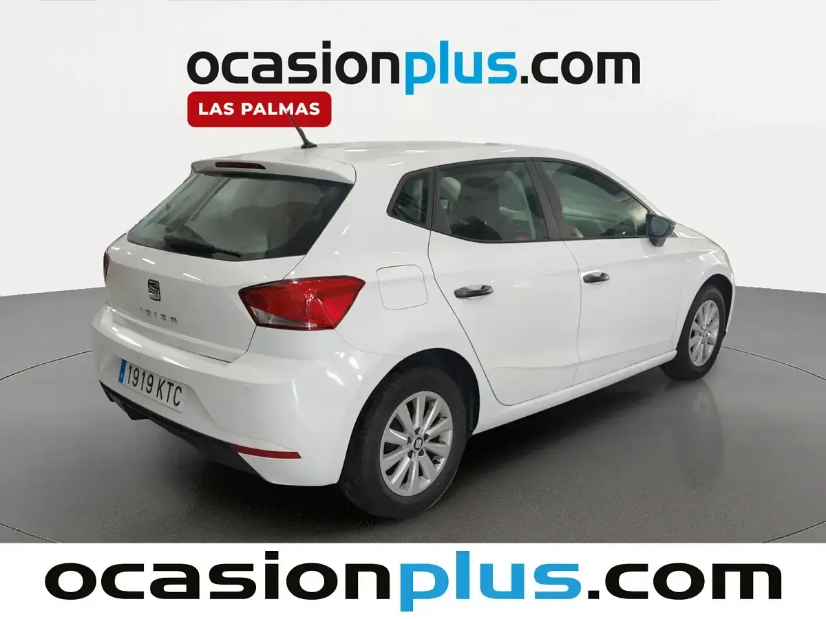 Usado Seat Ibiza Reference 80 CV (58 kW) 2019 Blanco Utilitario