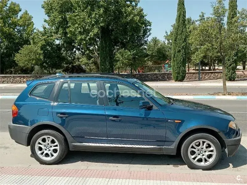 Usado BMW X3 150 CV (110 kW) 2005 Azul SUV