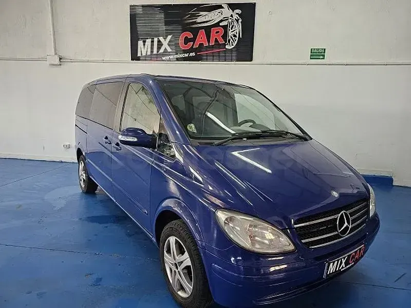 Usado Mercedes Viano 150 CV (110 kW) 2007 Azul Monovolumen