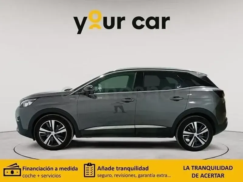 Usado Peugeot 3008 GT-line 130 CV (95 kW) 2020 Gris / plata SUV