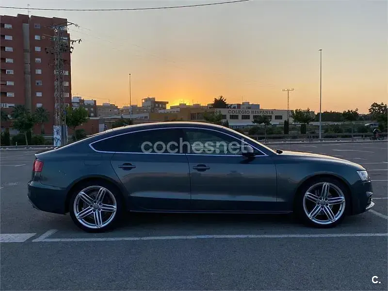 Usado Audi A5 Sportback 204 CV (150 kW) 2013 Azul Utilitario