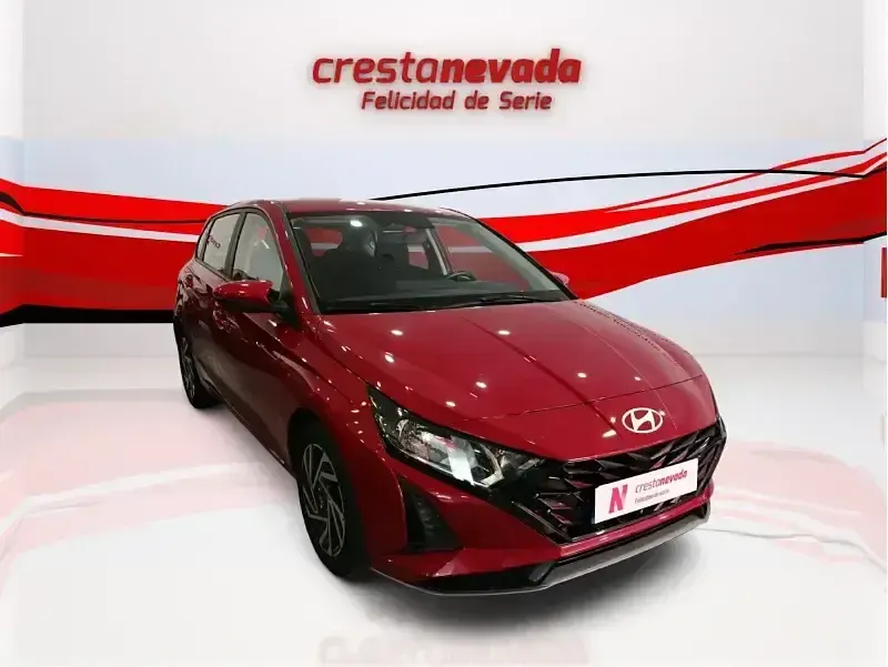 Usado Hyundai i20 101 CV (74 kW) 2024 Rojo Utilitario