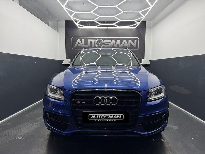 Usado Audi SQ5 S-Line 326 CV (239 kW) 2016 Azul SUV