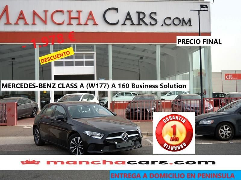 Negro Usado 2021 Mercedes A180 Berlina | 18.990 € (Super precio) - Imagen 1/4