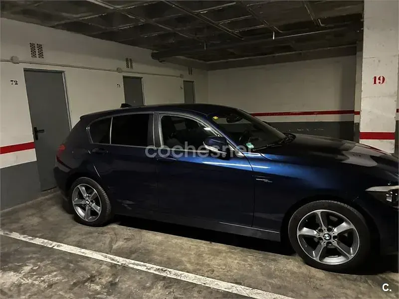 Usado BMW 118 136 CV (100 kW) 2014 Azul Utilitario