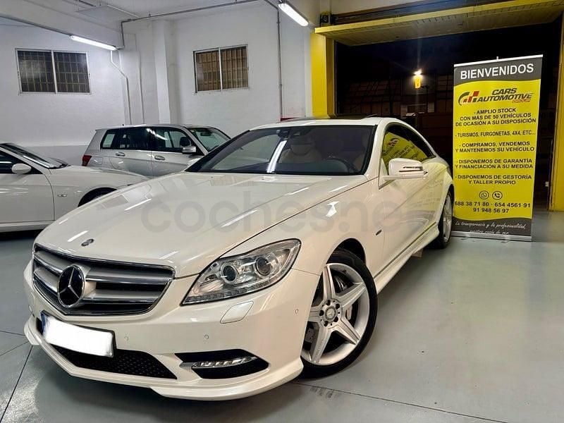 Usado Mercedes CL500 435 CV (319 kW) 2011 Blanco Coupe