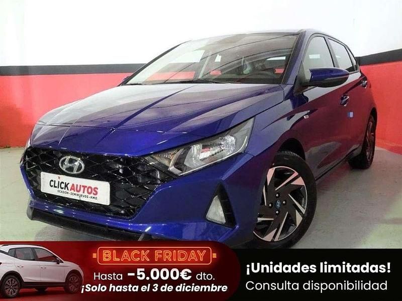Azul Usado 2021 Hyundai i20 Utilitario | 11.300 € (Super precio) - Imagen 1/4