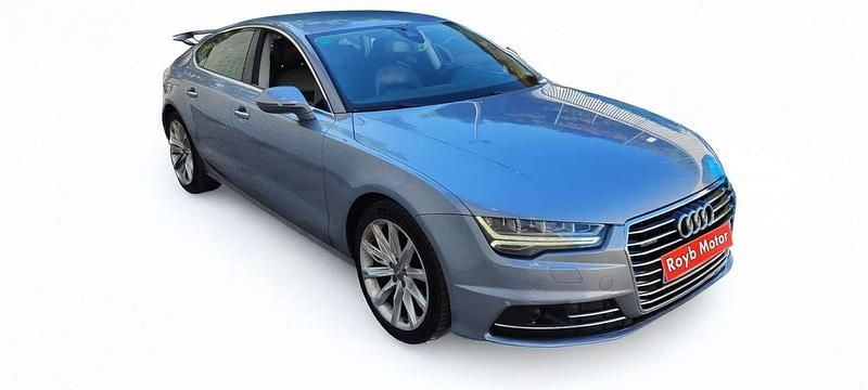 Gris Usado 2015 Audi A7 Sportback Utilitario | 21.990 € (Precio justo) - Imagen 1/4