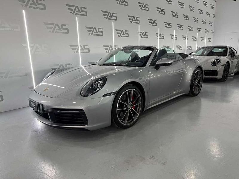 Gris Usado 2020 Porsche 911 Carrera 4S Cabriolet Descapotable | 160.000 € - Imagen 1/4