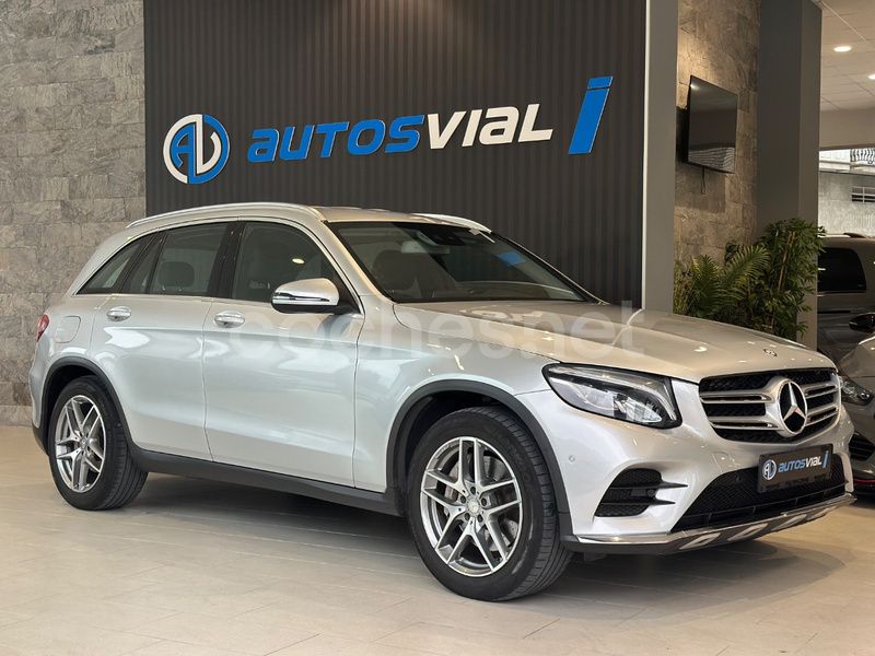 Gris / plata Usado 2016 Mercedes GLC250 AMG line SUV | 28.900 € (Precio justo) - Imagen 1/4