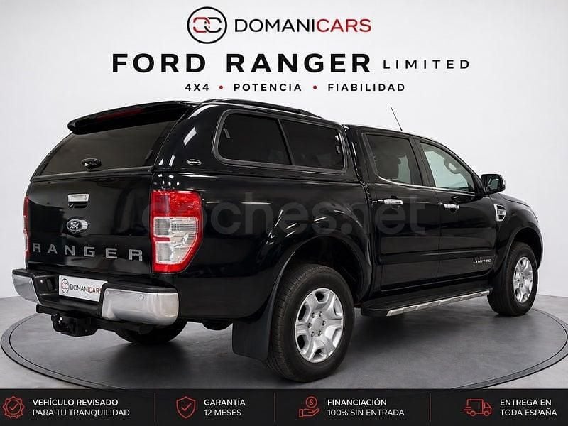 Usado Ford Ranger Wildtrack 200 CV (147 kW) 2016 Negro Pickup/Camioneta