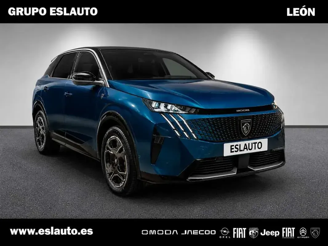 Nouvelle Peugeot e-3008 Dual Motor 239 kW (325 ch) 2025 Bleue SUV