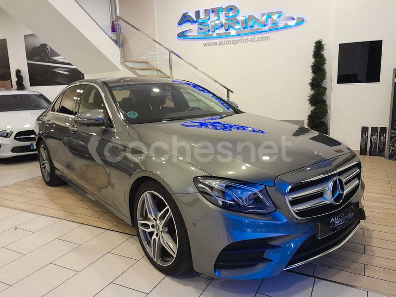 Gris Usado 2017 Mercedes E350 Berlina | 32.490 € (Precio justo) - Imagen 1/4