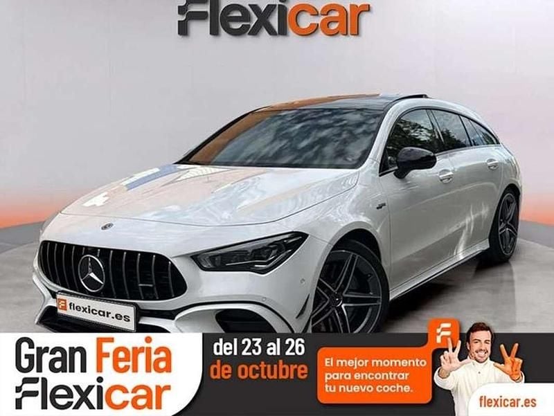 Blanco Usado 2020 Mercedes CLA45 AMG Shooting Brake AMG Familiar | 46.990 € (Precio justo) - Imagen 1/4