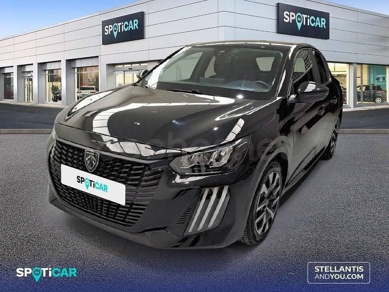 Negro Usado 2023 Peugeot 208 Active Utilitario | 13.800 € (Precio justo) - Imagen 1/4