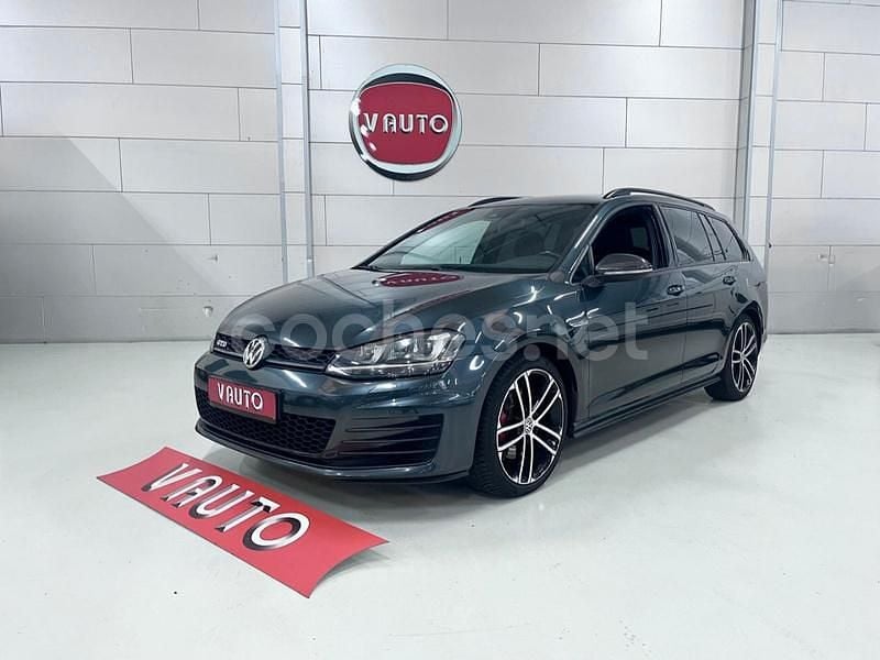Gris / plata Usado 2016 VW Golf VII GTD Familiar | 14.500 € (Precio justo) - Imagen 1/4
