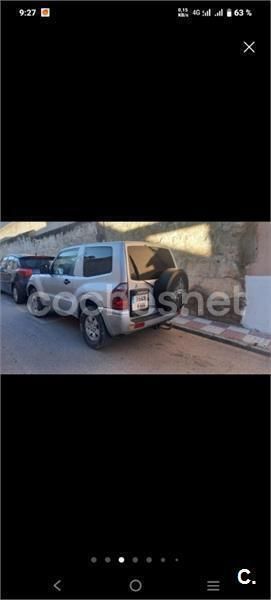 Gris / plata Usado 2007 Mitsubishi Montero Intense SUV | 9000 € (Super precio) - Imagen 1/4