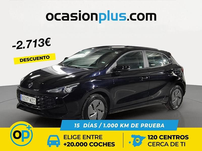 Usado MG MG3 116 CV (85 kW) 2025 Negro Utilitario