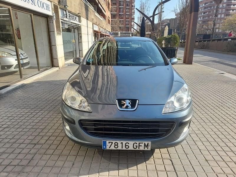 Usado Peugeot 407 125 CV (91 kW) 2008 Azul Berlina