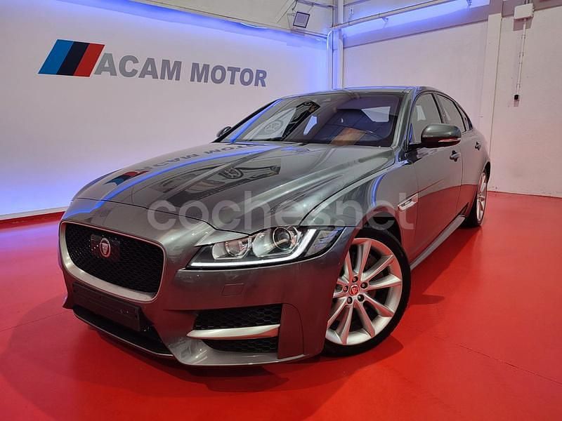 Gris / plata Usado 2016 Jaguar XF R-Sport Berlina | 16.990 € (Precio justo) - Imagen 1/4