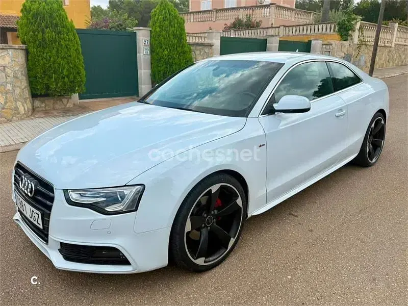 Usado Audi A5 S-Line 190 CV (139 kW) 2015 Blanco Coupe